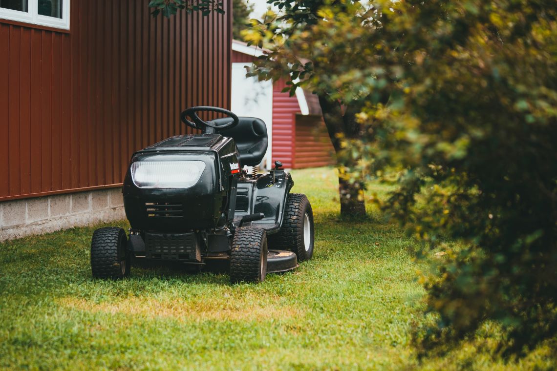 Lawn Tractor Storage